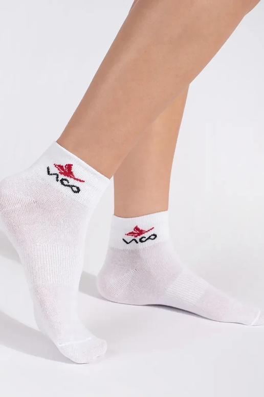 baltos spalvos moterų skarpetki Vico... baltos spalvos moterų skarpetki Vico...