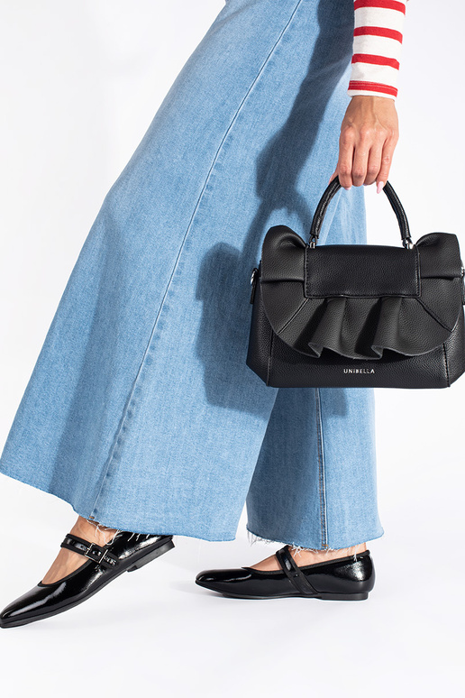 Juodos spalvos rankinė su...