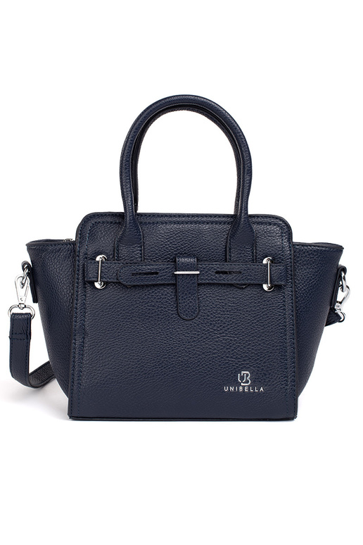 tamsiai mėlyna elegantiška rankinė su...