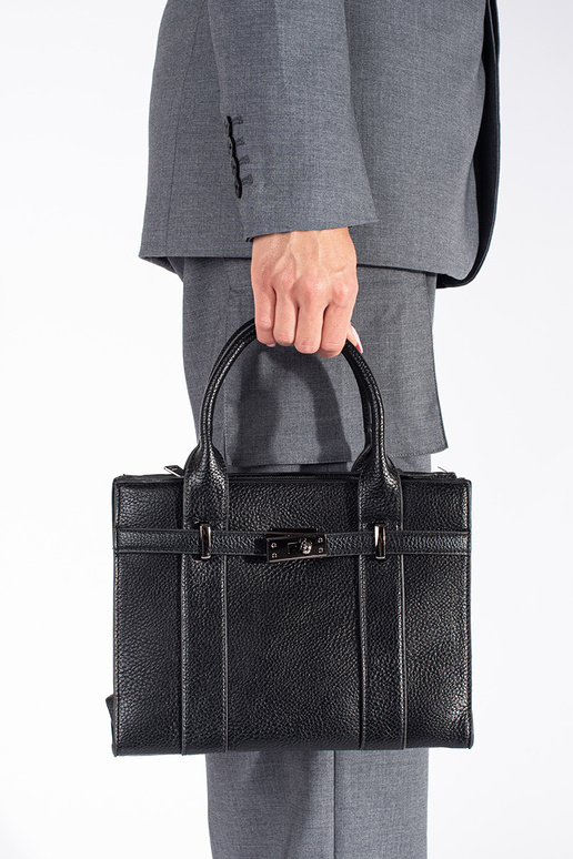 juoda klasika elegantiška rankinė