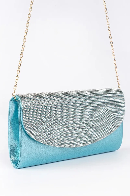 Klasikinė maža rankinė žydra