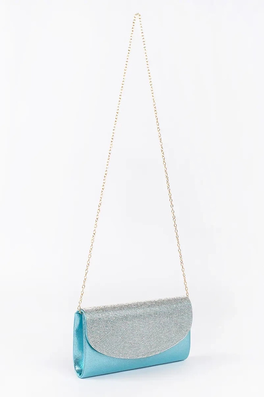 Klasikinė maža rankinė žydra