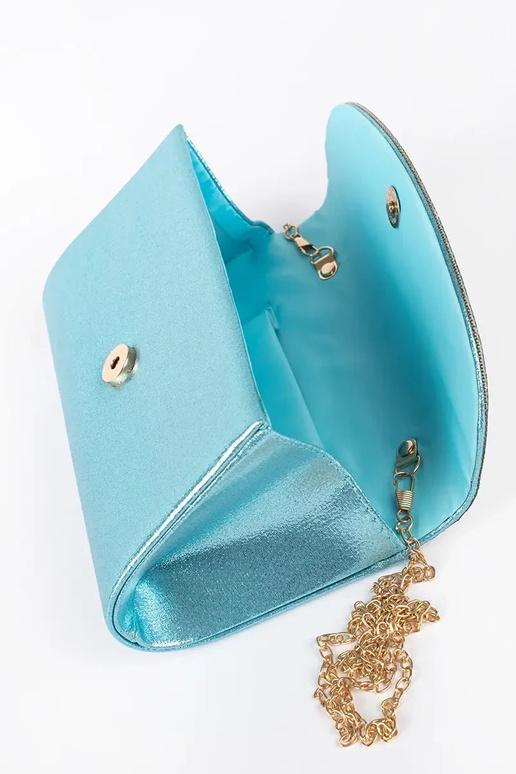 Klasikinė maža rankinė žydra