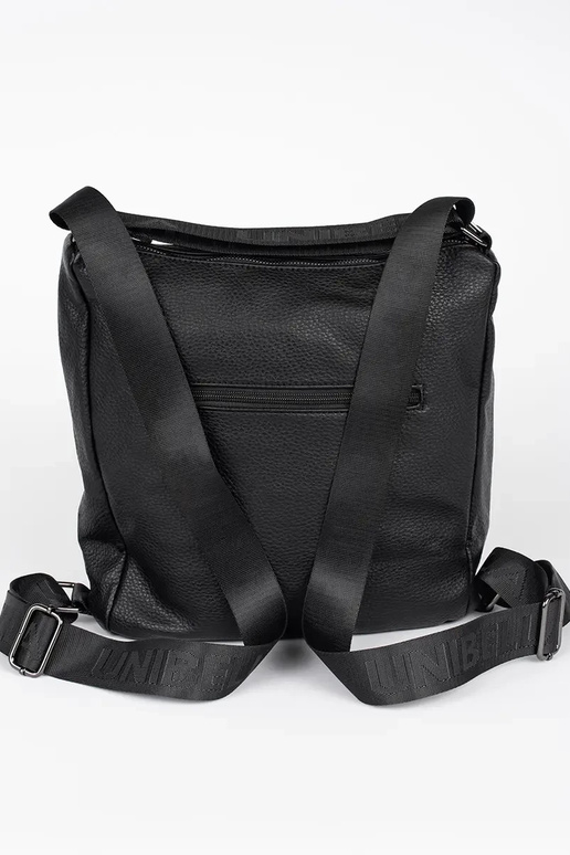 juoda moterų rankinė typu kuprinė su...