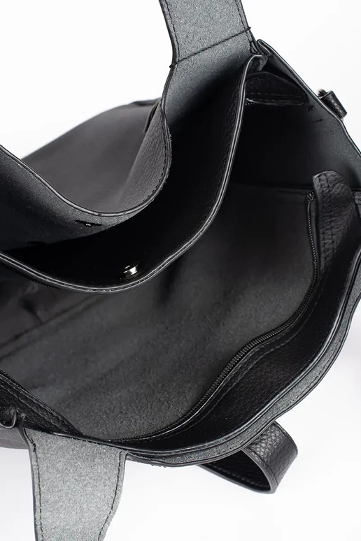 juoda rankinė shopper moterų