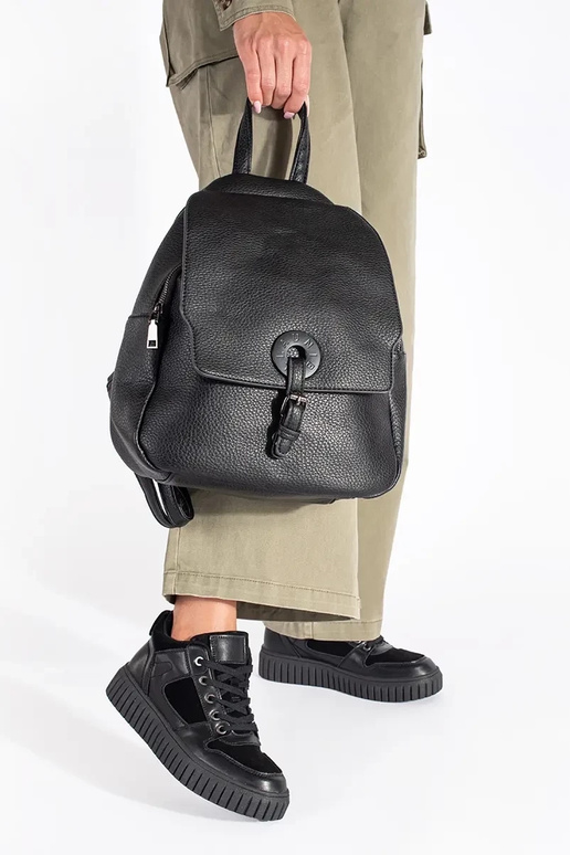 juodos spalvos aukštas Moteriški batai