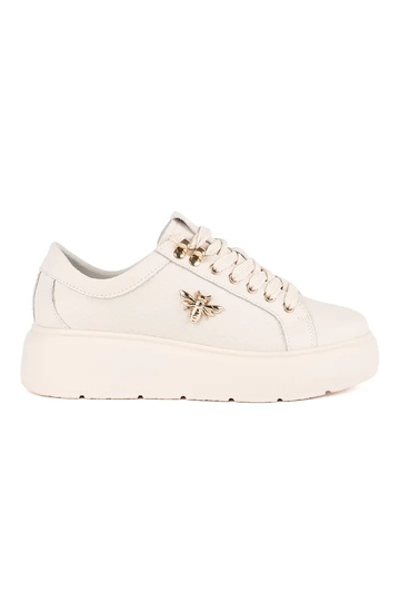 Oda smėlio spalvos Sneakers...