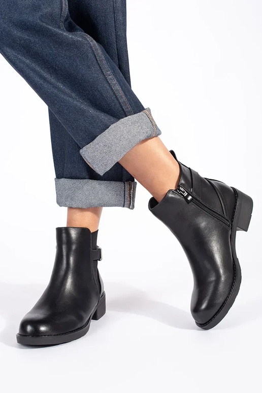 juodos spalvos Moteriški batai ant... juodos spalvos Moteriški batai ant...