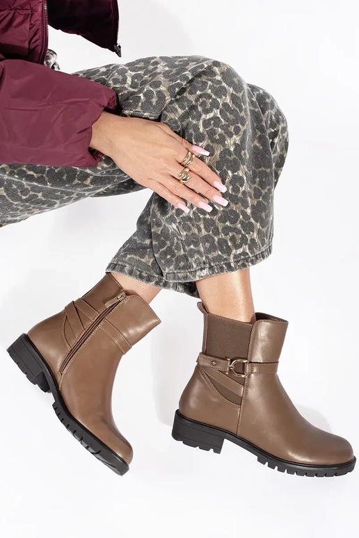 rudos spalvos aukštas moteriški batai rudos spalvos aukštas moteriški batai