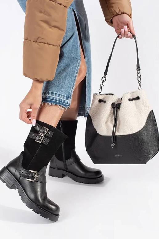 Juodos spalvos odiniai moteriški...