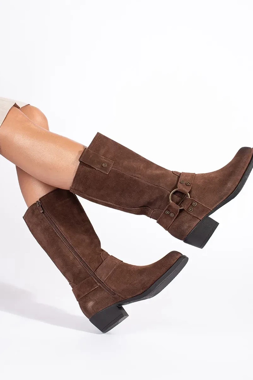 rudos spalvos oda kaubojiški batai... rudos spalvos oda kaubojiški batai...