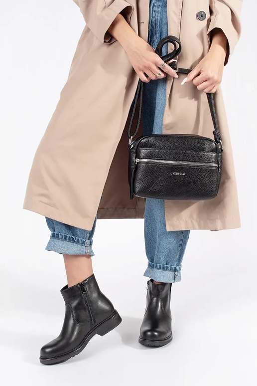 Juodos spalvos odiniai batai Chelsea...