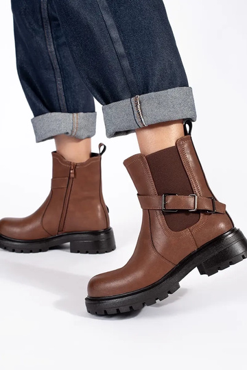 rudos spalvos oda Moteriški... 2