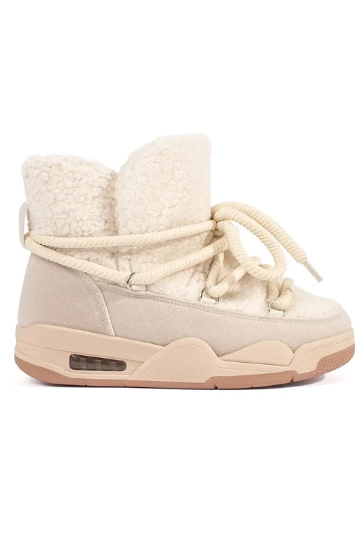 Smėlio spalvos moteriški sniego batai... Smėlio spalvos moteriški sniego batai...