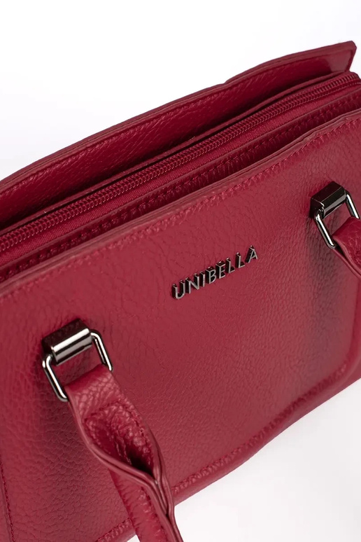 Raudona klasikinė elegantiška rankinė