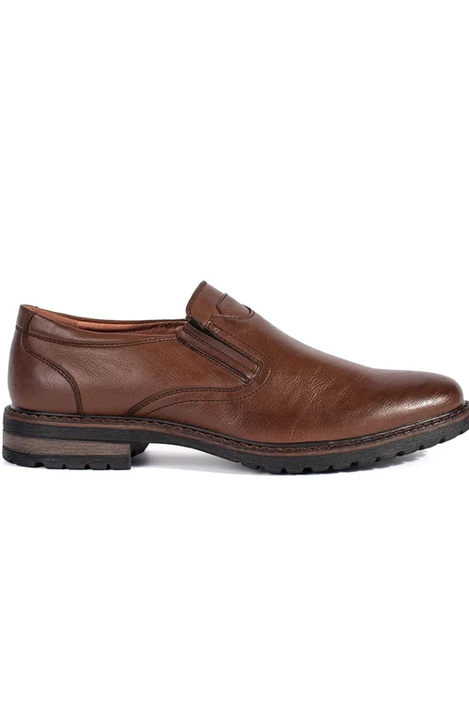 Rudos spalvos užsegami pusbačiai