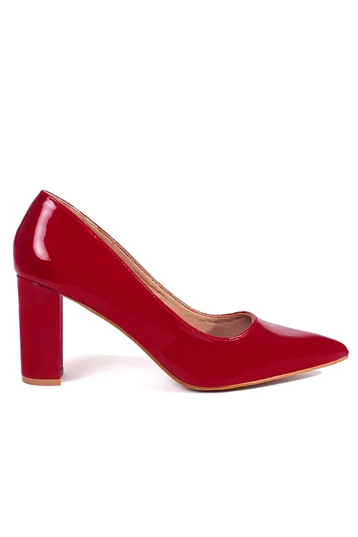 Elegantiško stiliaus lakuoti raudonos...