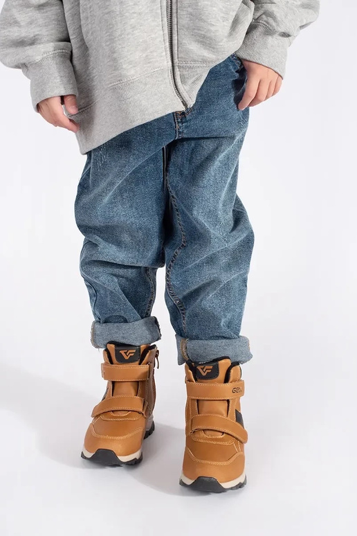 Pašiltinti berniukiški batai Velcroy