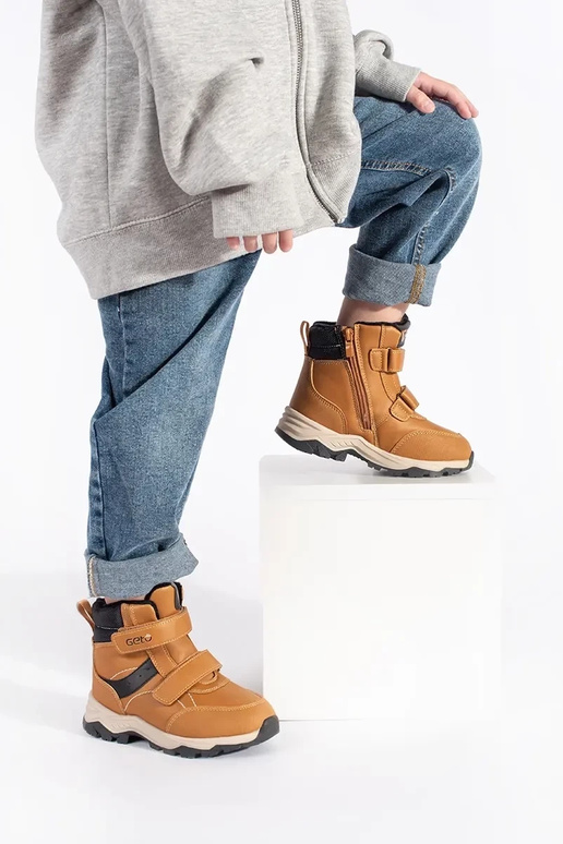 Pašiltinti berniukiški batai Velcroy
