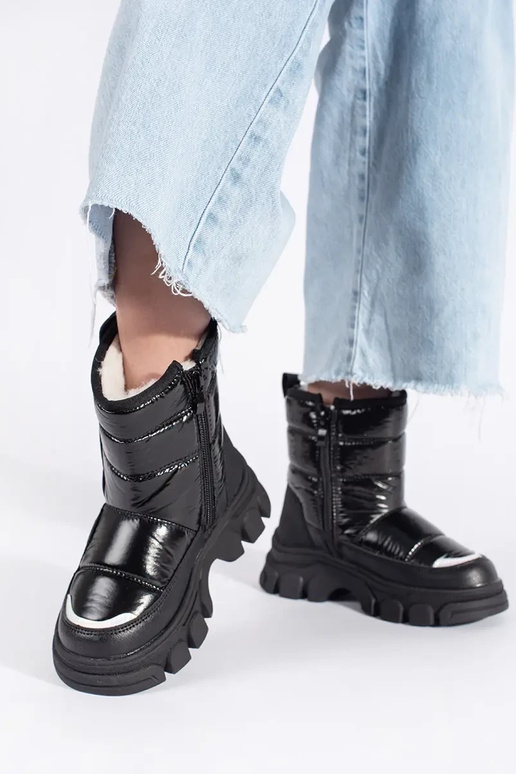 Dygsniuoti sniego batai mergaitiški...