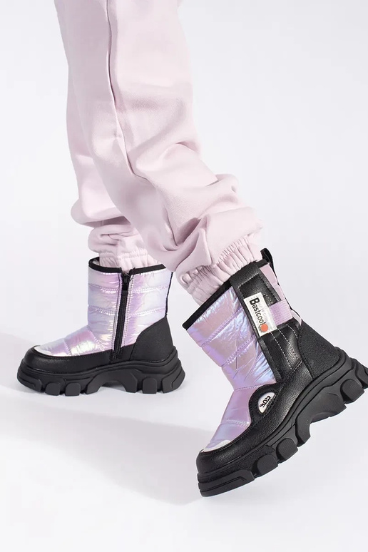 Dygsniuoti sniego batai mergaitiški...