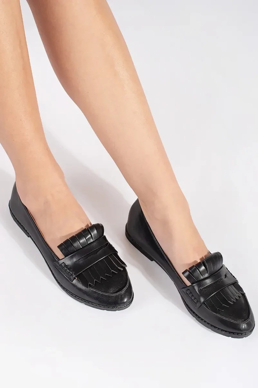 Mokasinai juodos spalvos Mokasinai juodos spalvos