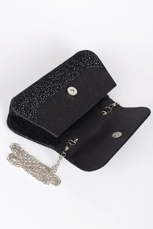 Juodos spalvos maža rankinė su...