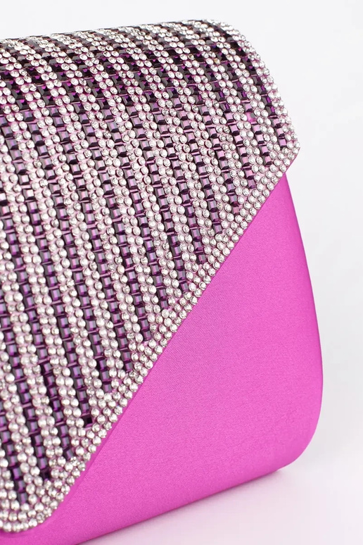 Violetinės spalvos maža rankinė