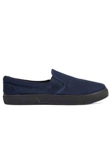 Mėlynos spalvos batai slip-on