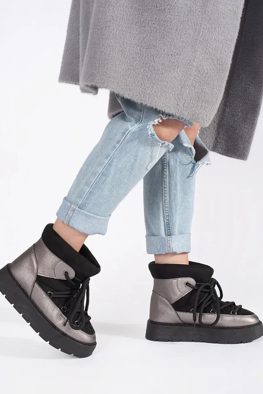 Juodos ir sidabro spalvos moteriški...