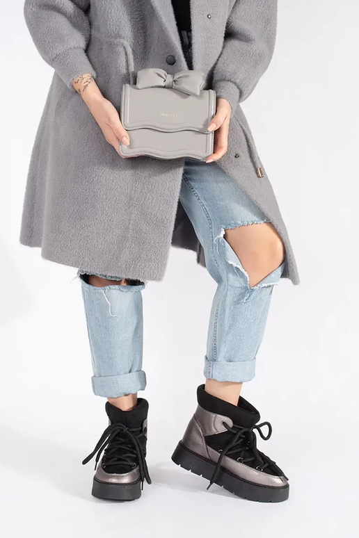 Juodos ir sidabro spalvos moteriški...