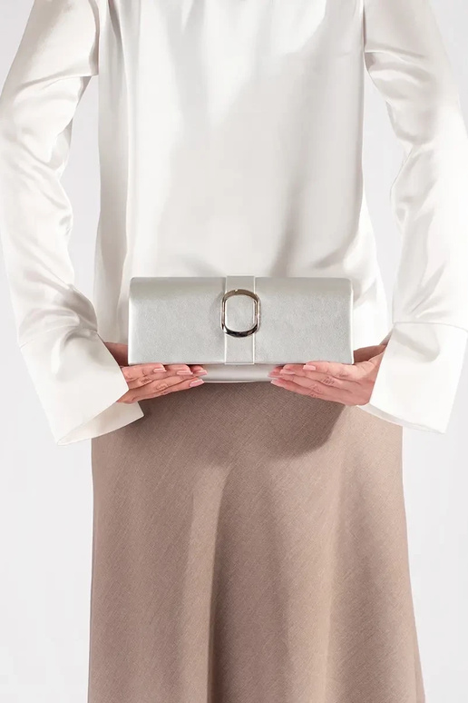 Sidabro spalvos maža elegantiška...