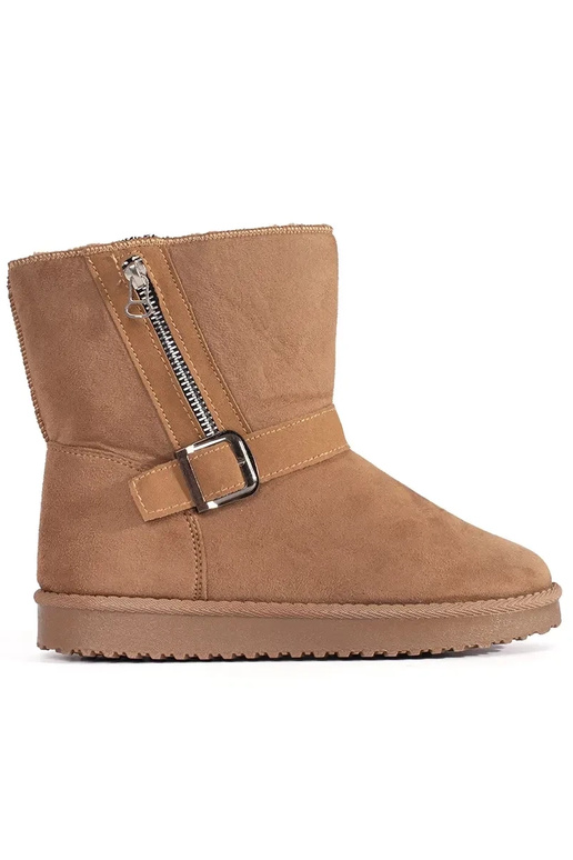 Smėlio spalvos moteriški sniego batai...