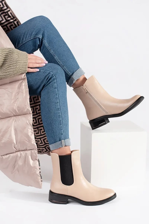 Dramblio kaulo spalvos Chelsea batai...