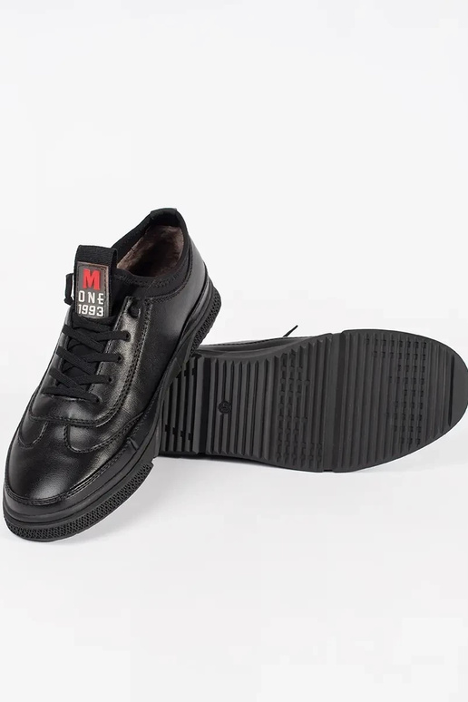 Juodos spalvos šilti sportiniai batai