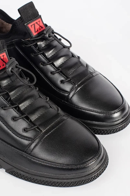 Juodos spalvos vyrų šilti sportiniai...