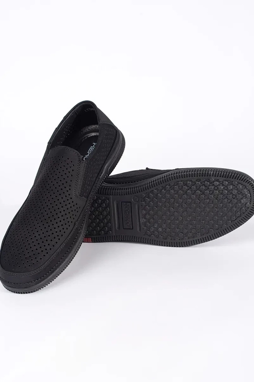 Juodos spalvos vyrų mokasinai su...