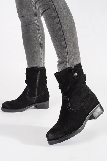 Juodi odiniai batai su... 2