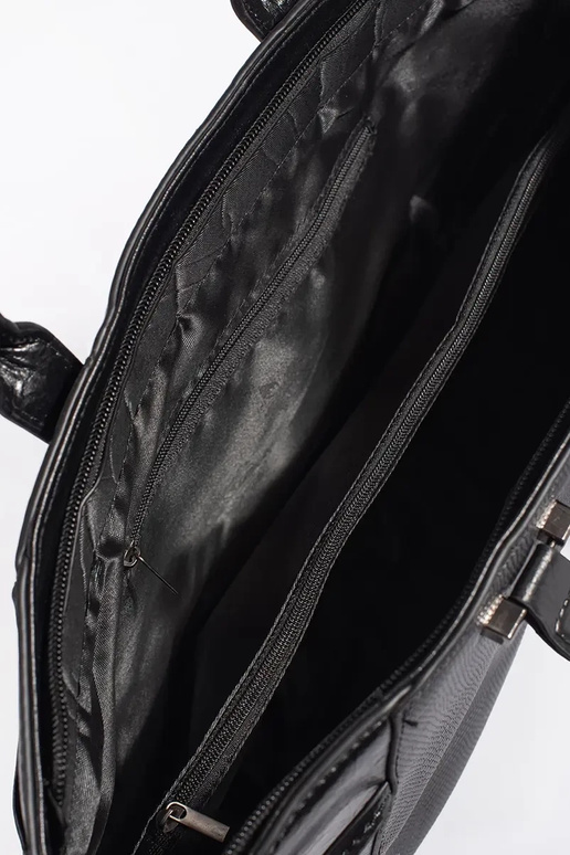 Juoda didelė rankinė su papildomu...