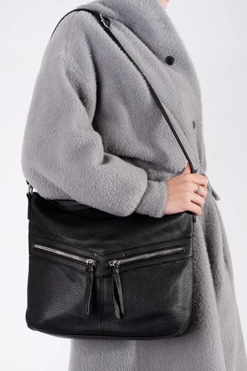 Juoda moteriška rankinė su... 2