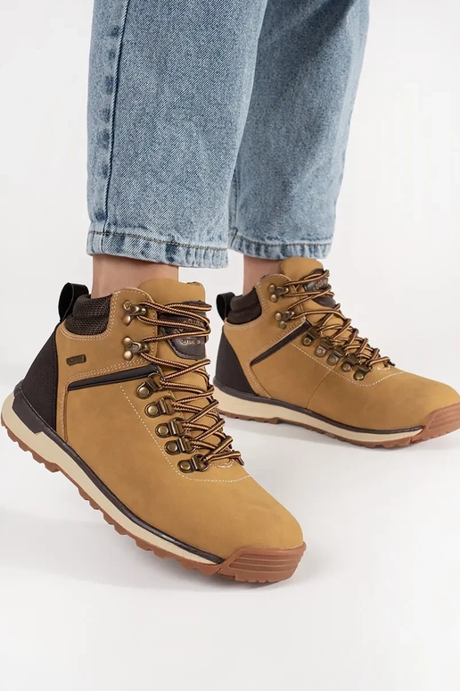 Rudos spalvos treking batai