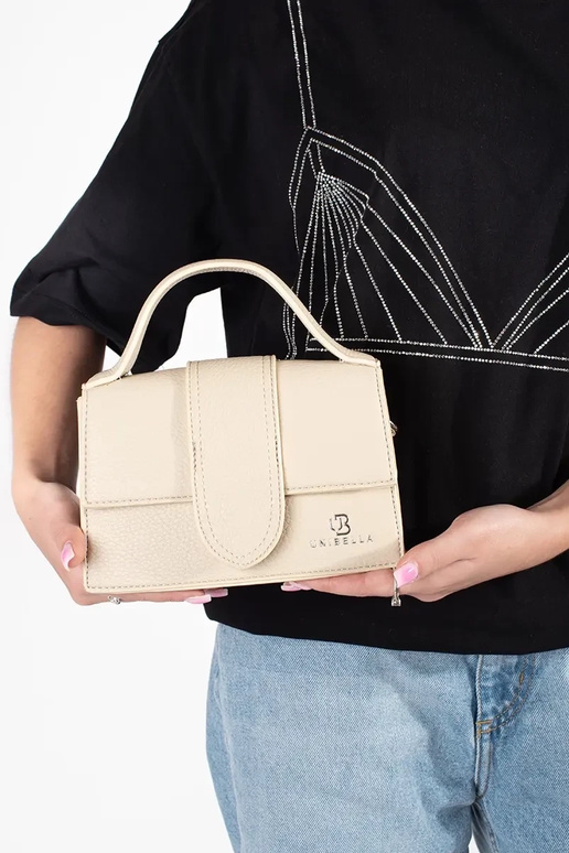 Šviesiai smėlinė maža rankinė