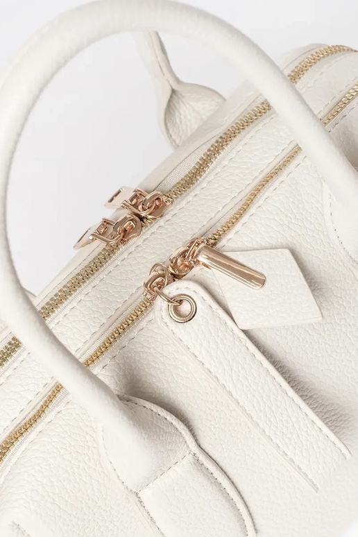 Ryškiai smėlio spalvos moteriška rankinė