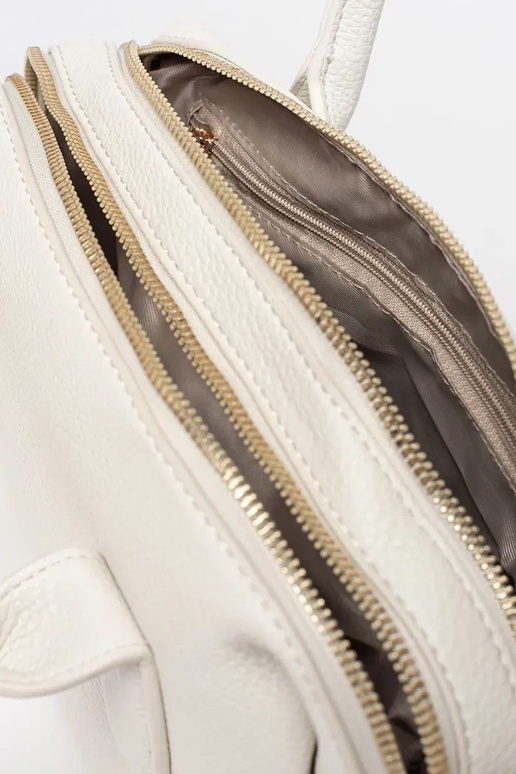 Ryškiai smėlio spalvos moteriška rankinė