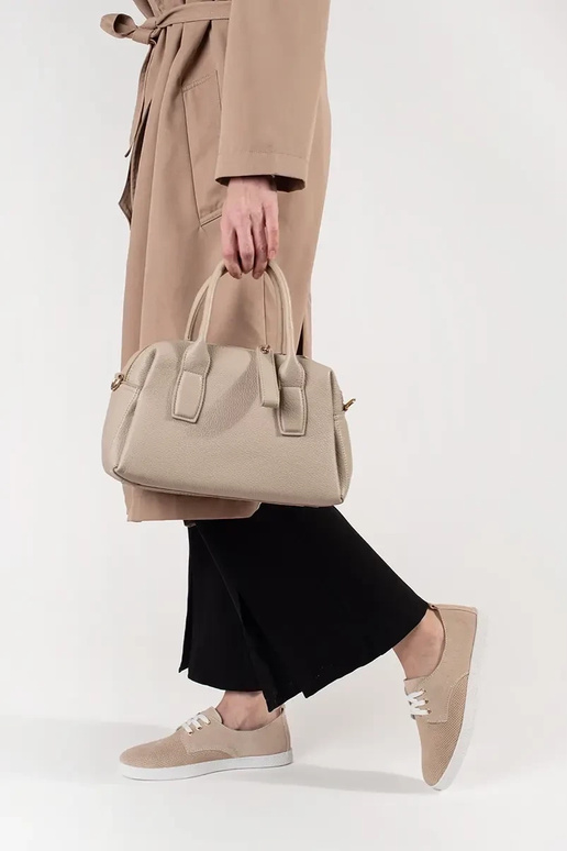 Dramblio kaulo spalvos moteriška rankinė