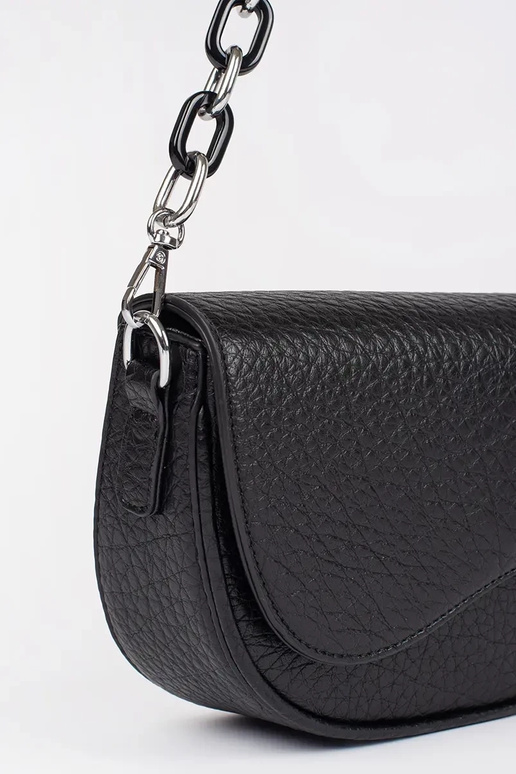 Juoda paštininkė rankinė