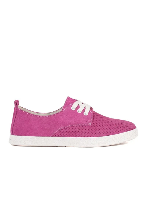 Smėlio spalvos odiniai sneakersai su... Smėlio spalvos odiniai sneakersai su...