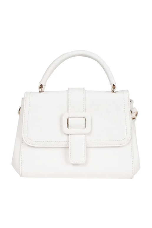 Balta mažai rankinė su auksiniais...