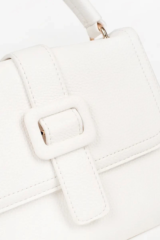 Balta mažai rankinė su auksiniais...