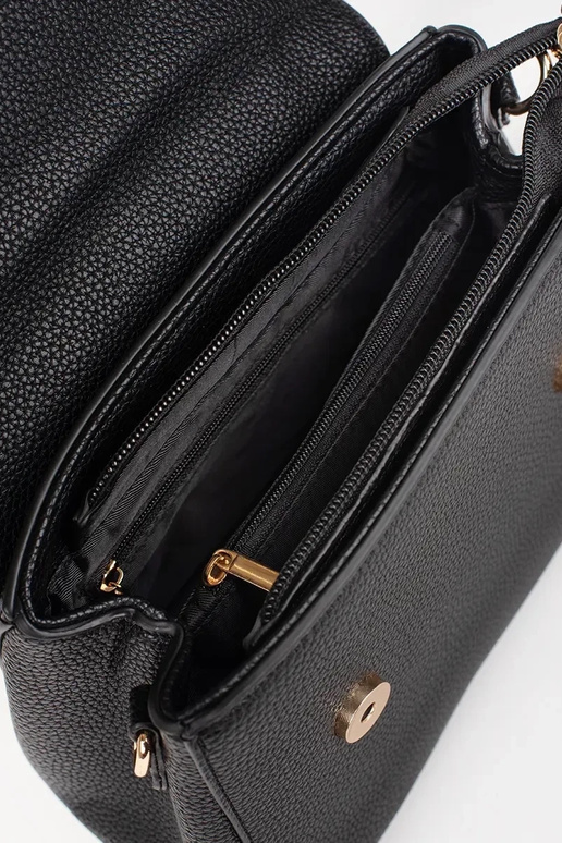 Juoda mažai rankinė su auksiniais...